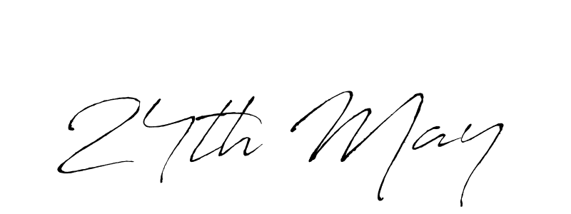 How to make 24th May signature? Antro_Vectra is a professional autograph style. Create handwritten signature for 24th May name. 24th May signature style 6 images and pictures png