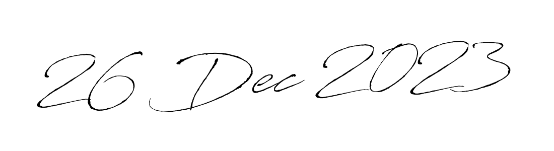 How to make 26 Dec 2023 signature? Antro_Vectra is a professional autograph style. Create handwritten signature for 26 Dec 2023 name. 26 Dec 2023 signature style 6 images and pictures png