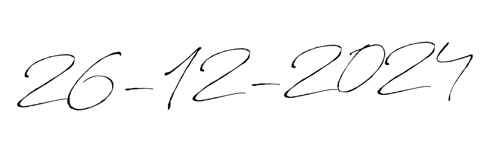 How to make 26-12-2024 signature? Antro_Vectra is a professional autograph style. Create handwritten signature for 26-12-2024 name. 26-12-2024 signature style 6 images and pictures png