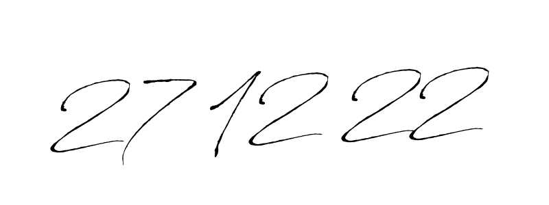 You should practise on your own different ways (Antro_Vectra) to write your name (27 12 22) in signature. don't let someone else do it for you. 27 12 22 signature style 6 images and pictures png