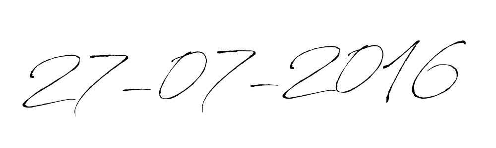 How to Draw 27-07-2016 signature style? Antro_Vectra is a latest design signature styles for name 27-07-2016. 27-07-2016 signature style 6 images and pictures png