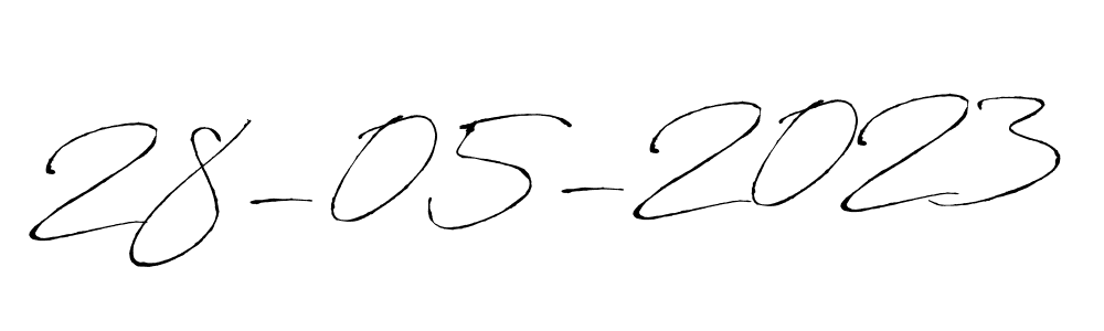 You should practise on your own different ways (Antro_Vectra) to write your name (28-05-2023) in signature. don't let someone else do it for you. 28-05-2023 signature style 6 images and pictures png