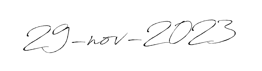 How to make 29-nov-2023 signature? Antro_Vectra is a professional autograph style. Create handwritten signature for 29-nov-2023 name. 29-nov-2023 signature style 6 images and pictures png