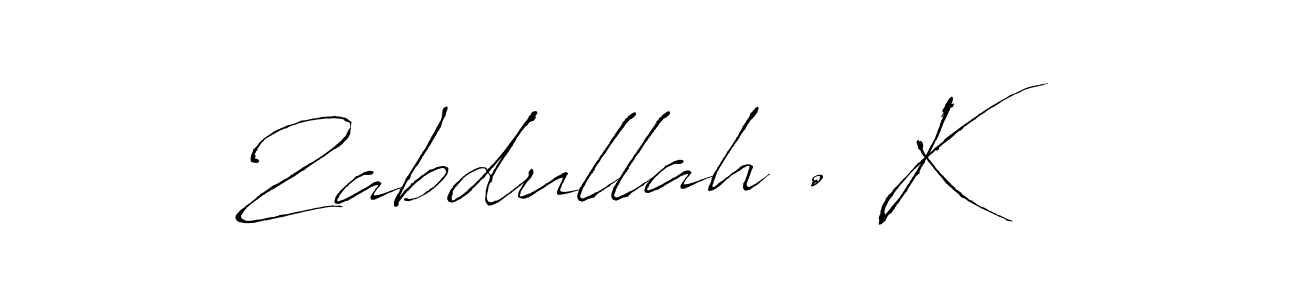 How to make 2abdullah . K name signature. Use Antro_Vectra style for creating short signs online. This is the latest handwritten sign. 2abdullah . K signature style 6 images and pictures png