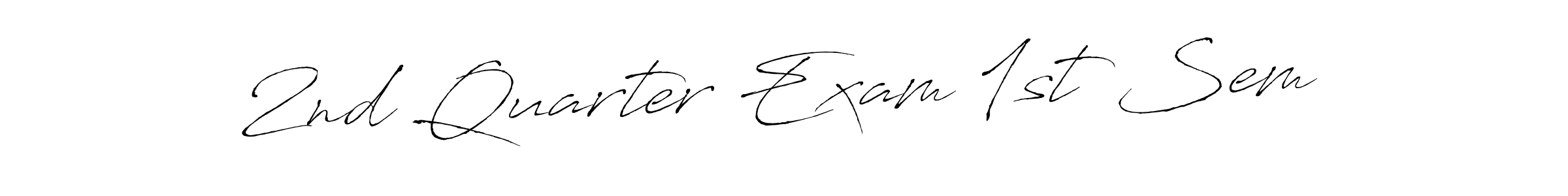 Similarly Antro_Vectra is the best handwritten signature design. Signature creator online .You can use it as an online autograph creator for name 2nd Quarter Exam 1st Sem. 2nd Quarter Exam 1st Sem signature style 6 images and pictures png