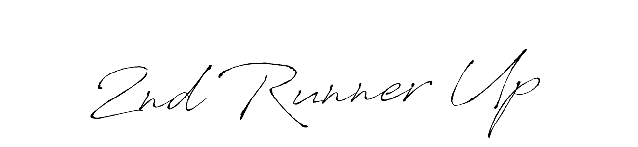 You should practise on your own different ways (Antro_Vectra) to write your name (2nd Runner Up) in signature. don't let someone else do it for you. 2nd Runner Up signature style 6 images and pictures png