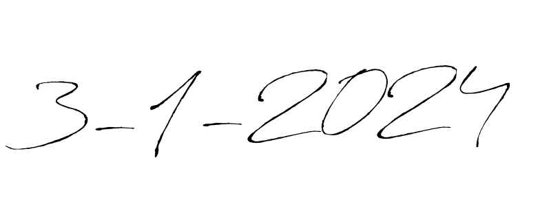 How to make 3-1-2024 name signature. Use Antro_Vectra style for creating short signs online. This is the latest handwritten sign. 3-1-2024 signature style 6 images and pictures png