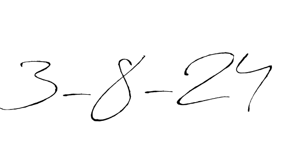 Similarly Antro_Vectra is the best handwritten signature design. Signature creator online .You can use it as an online autograph creator for name 3-8-24. 3-8-24 signature style 6 images and pictures png