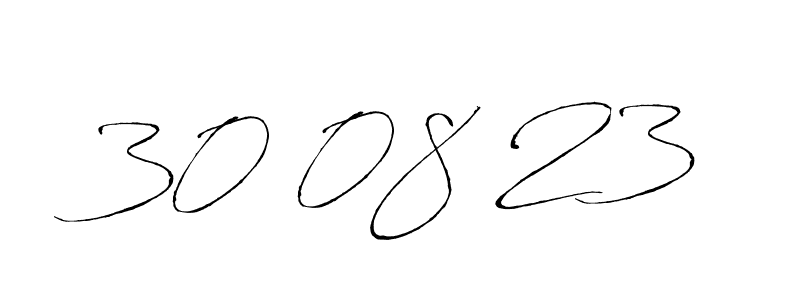 Create a beautiful signature design for name 30 08 23. With this signature (Antro_Vectra) fonts, you can make a handwritten signature for free. 30 08 23 signature style 6 images and pictures png