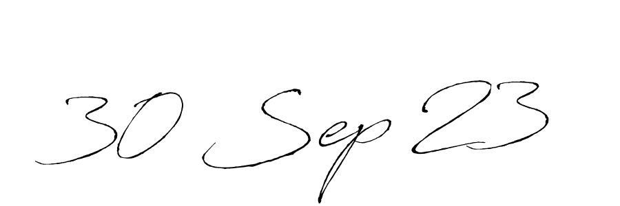 Also You can easily find your signature by using the search form. We will create 30 Sep 23 name handwritten signature images for you free of cost using Antro_Vectra sign style. 30 Sep 23 signature style 6 images and pictures png