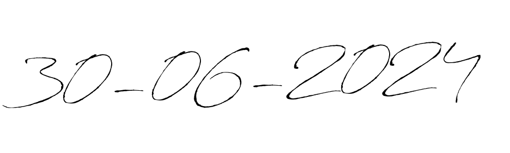 The best way (Antro_Vectra) to make a short signature is to pick only two or three words in your name. The name 30-06-2024 include a total of six letters. For converting this name. 30-06-2024 signature style 6 images and pictures png