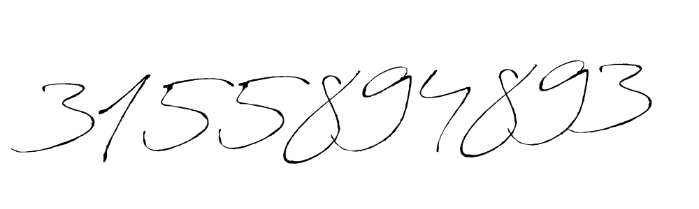 Use a signature maker to create a handwritten signature online. With this signature software, you can design (Antro_Vectra) your own signature for name 3155894893. 3155894893 signature style 6 images and pictures png