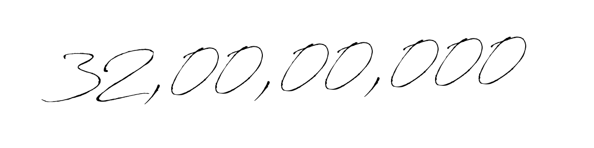 Also we have 32,00,00,000 name is the best signature style. Create professional handwritten signature collection using Antro_Vectra autograph style. 32,00,00,000 signature style 6 images and pictures png