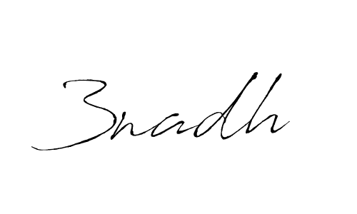 Make a beautiful signature design for name 3nadh. Use this online signature maker to create a handwritten signature for free. 3nadh signature style 6 images and pictures png