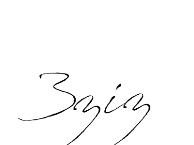 Design your own signature with our free online signature maker. With this signature software, you can create a handwritten (Antro_Vectra) signature for name 3ziz. 3ziz signature style 6 images and pictures png