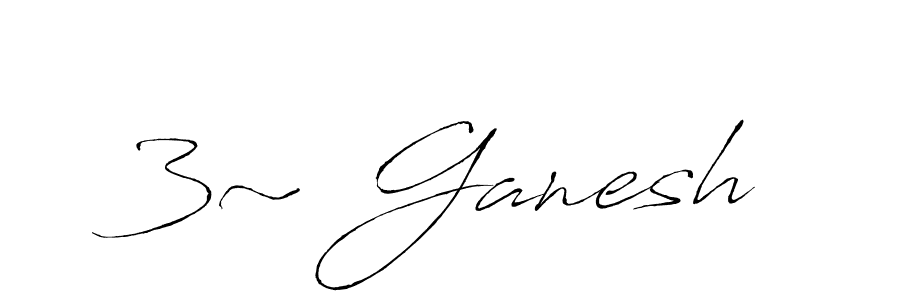 How to Draw 3~ Ganesh signature style? Antro_Vectra is a latest design signature styles for name 3~ Ganesh. 3~ Ganesh signature style 6 images and pictures png