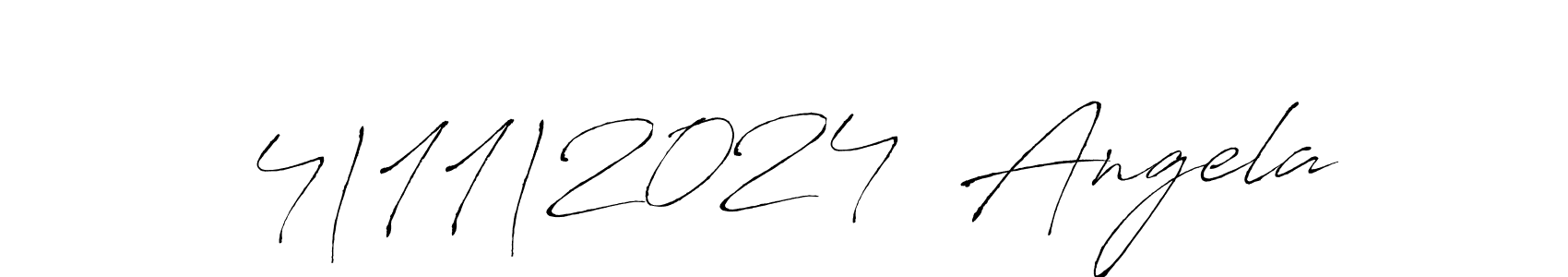 Also we have 4|11|2024  Angela name is the best signature style. Create professional handwritten signature collection using Antro_Vectra autograph style. 4|11|2024  Angela signature style 6 images and pictures png