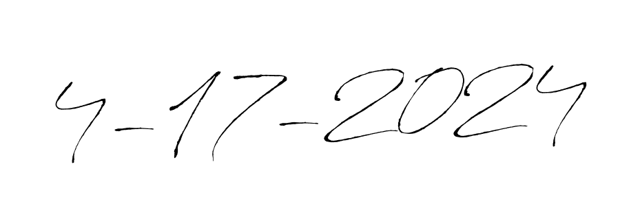 Create a beautiful signature design for name 4-17-2024. With this signature (Antro_Vectra) fonts, you can make a handwritten signature for free. 4-17-2024 signature style 6 images and pictures png