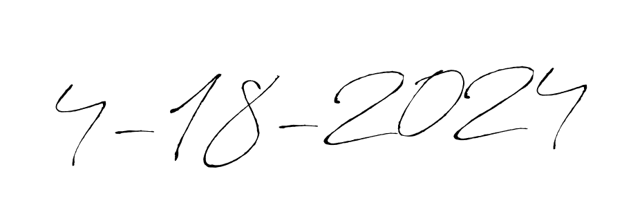 How to Draw 4-18-2024 signature style? Antro_Vectra is a latest design signature styles for name 4-18-2024. 4-18-2024 signature style 6 images and pictures png