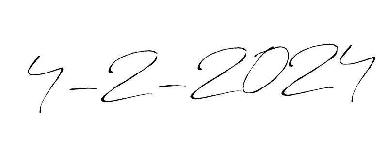 How to make 4-2-2024 signature? Antro_Vectra is a professional autograph style. Create handwritten signature for 4-2-2024 name. 4-2-2024 signature style 6 images and pictures png