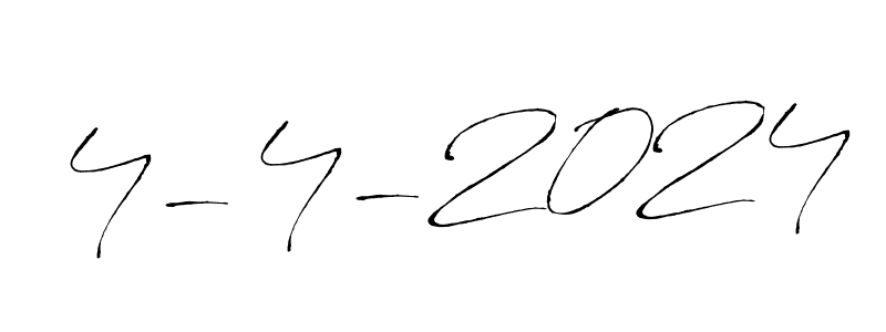 How to make 4-4-2024 signature? Antro_Vectra is a professional autograph style. Create handwritten signature for 4-4-2024 name. 4-4-2024 signature style 6 images and pictures png