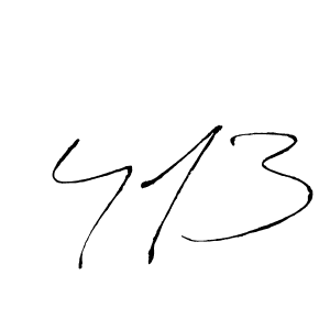 Check out images of Autograph of 413 name. Actor 413 Signature Style. Antro_Vectra is a professional sign style online. 413 signature style 6 images and pictures png