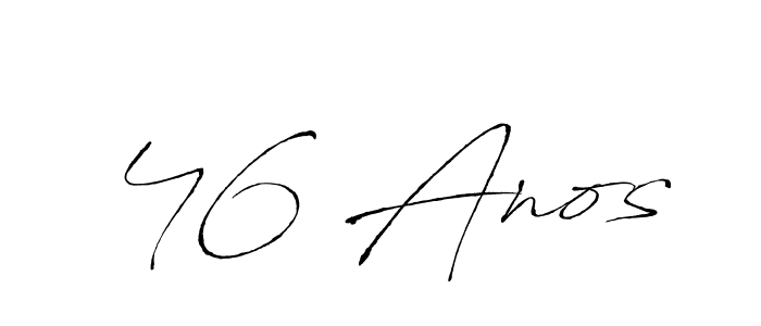 Check out images of Autograph of 46 Anos name. Actor 46 Anos Signature Style. Antro_Vectra is a professional sign style online. 46 Anos signature style 6 images and pictures png