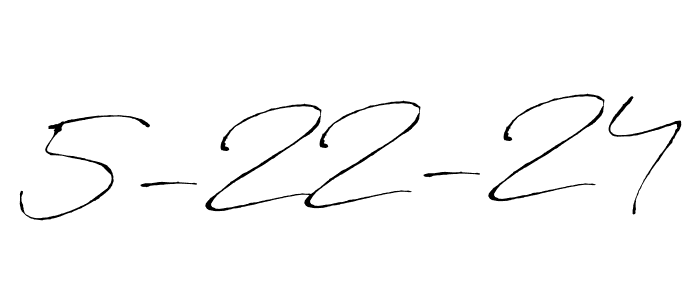 Make a beautiful signature design for name 5-22-24. Use this online signature maker to create a handwritten signature for free. 5-22-24 signature style 6 images and pictures png