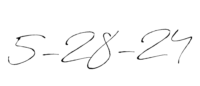 It looks lik you need a new signature style for name 5-28-24. Design unique handwritten (Antro_Vectra) signature with our free signature maker in just a few clicks. 5-28-24 signature style 6 images and pictures png