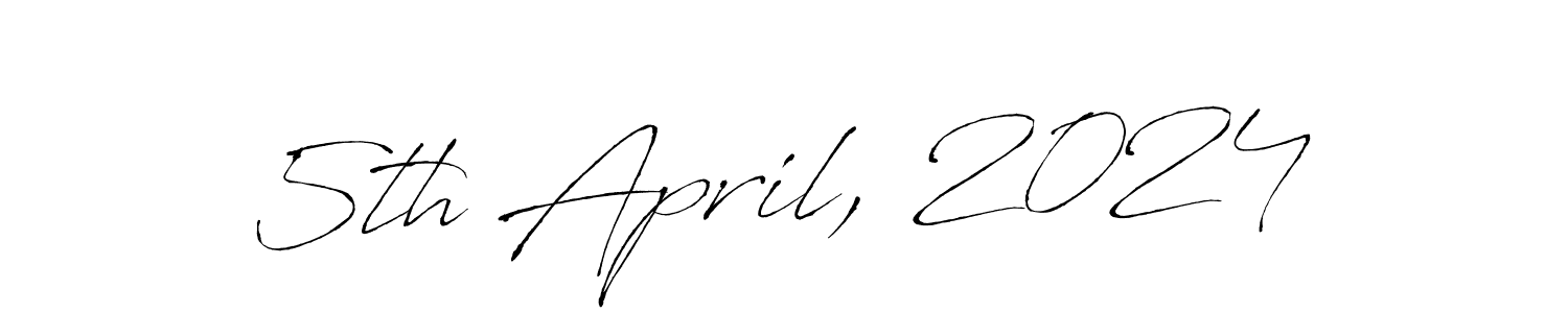 How to Draw 5th April, 2024 signature style? Antro_Vectra is a latest design signature styles for name 5th April, 2024. 5th April, 2024 signature style 6 images and pictures png