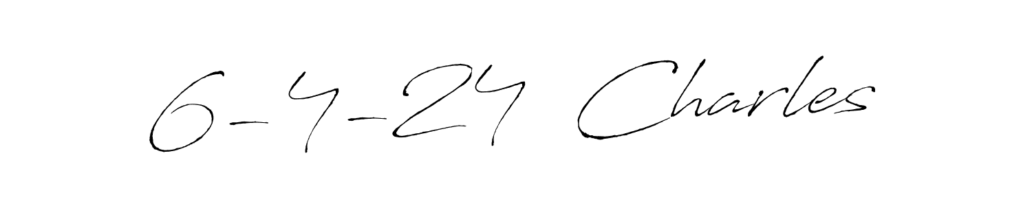 Create a beautiful signature design for name 6-4-24  Charles. With this signature (Antro_Vectra) fonts, you can make a handwritten signature for free. 6-4-24  Charles signature style 6 images and pictures png