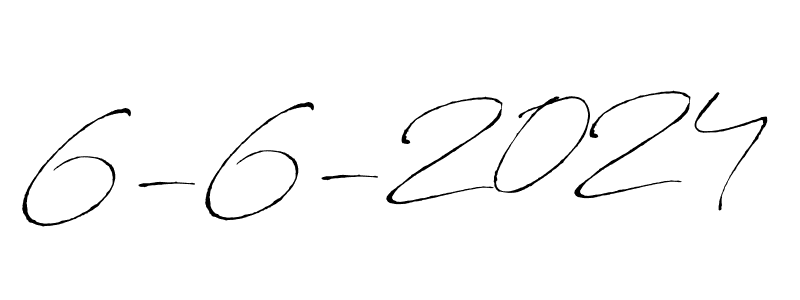 Design your own signature with our free online signature maker. With this signature software, you can create a handwritten (Antro_Vectra) signature for name 6-6-2024. 6-6-2024 signature style 6 images and pictures png