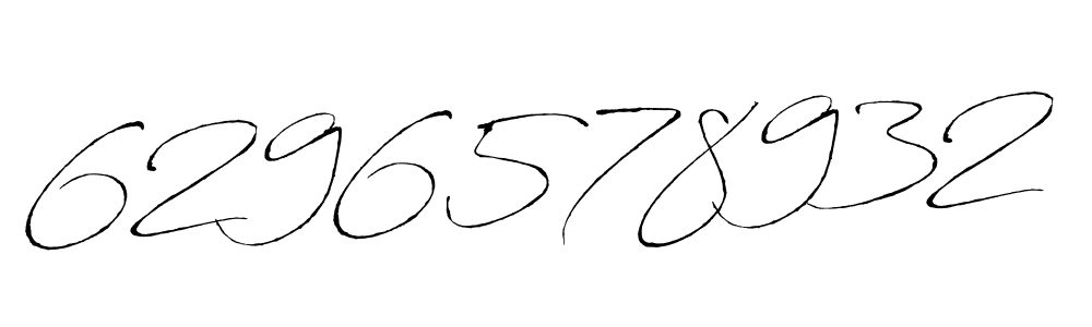 Use a signature maker to create a handwritten signature online. With this signature software, you can design (Antro_Vectra) your own signature for name 6296578932. 6296578932 signature style 6 images and pictures png