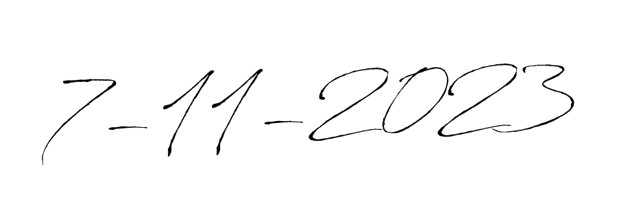 Also we have 7-11-2023 name is the best signature style. Create professional handwritten signature collection using Antro_Vectra autograph style. 7-11-2023 signature style 6 images and pictures png