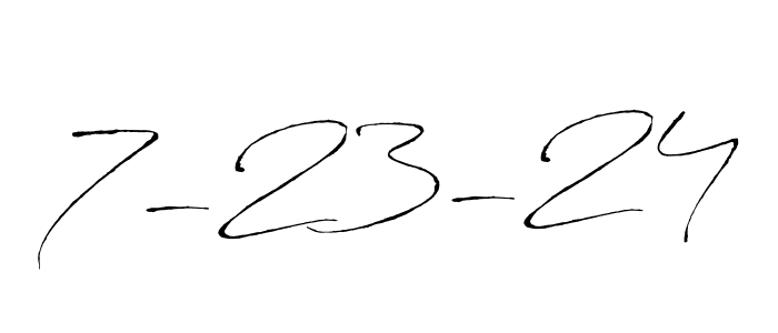 if you are searching for the best signature style for your name 7-23-24. so please give up your signature search. here we have designed multiple signature styles  using Antro_Vectra. 7-23-24 signature style 6 images and pictures png