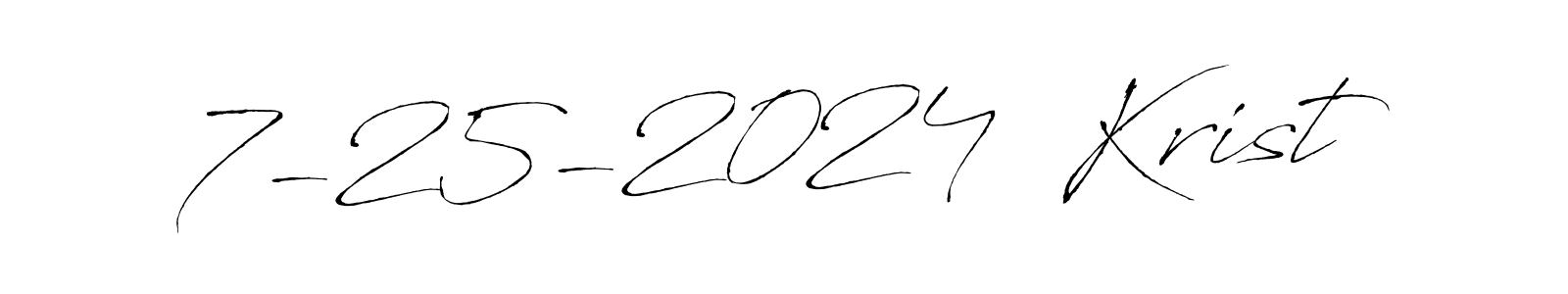 Check out images of Autograph of 7-25-2024  Krist name. Actor 7-25-2024  Krist Signature Style. Antro_Vectra is a professional sign style online. 7-25-2024  Krist signature style 6 images and pictures png