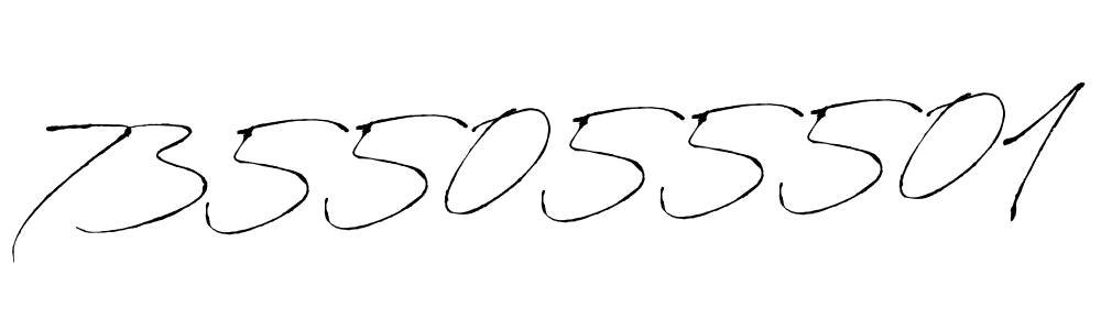 Design your own signature with our free online signature maker. With this signature software, you can create a handwritten (Antro_Vectra) signature for name 7355055501. 7355055501 signature style 6 images and pictures png