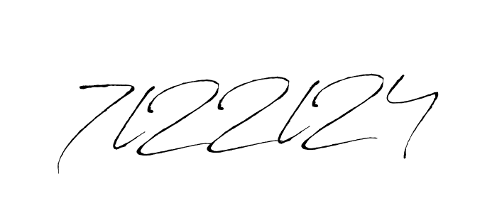 Also we have 7l22l24 name is the best signature style. Create professional handwritten signature collection using Antro_Vectra autograph style. 7l22l24 signature style 6 images and pictures png