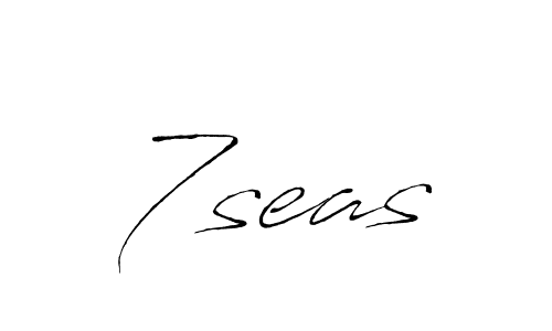 Also we have 7seas name is the best signature style. Create professional handwritten signature collection using Antro_Vectra autograph style. 7seas signature style 6 images and pictures png