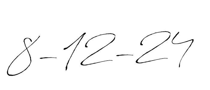 It looks lik you need a new signature style for name 8-12-24. Design unique handwritten (Antro_Vectra) signature with our free signature maker in just a few clicks. 8-12-24 signature style 6 images and pictures png