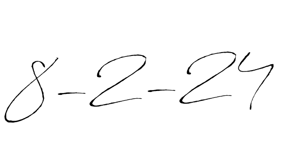 How to Draw 8-2-24 signature style? Antro_Vectra is a latest design signature styles for name 8-2-24. 8-2-24 signature style 6 images and pictures png