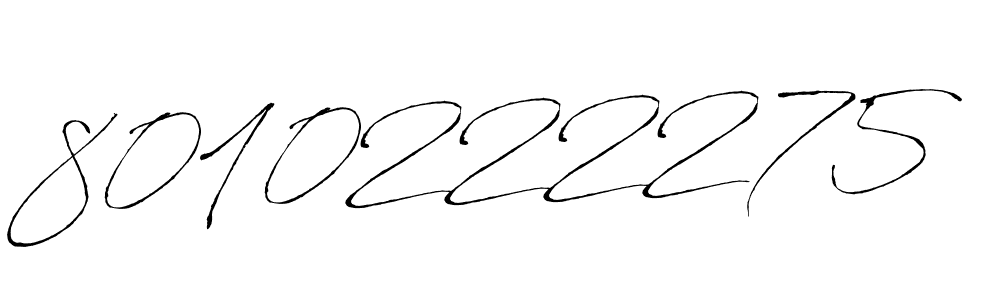 How to make 8010222275 signature? Antro_Vectra is a professional autograph style. Create handwritten signature for 8010222275 name. 8010222275 signature style 6 images and pictures png