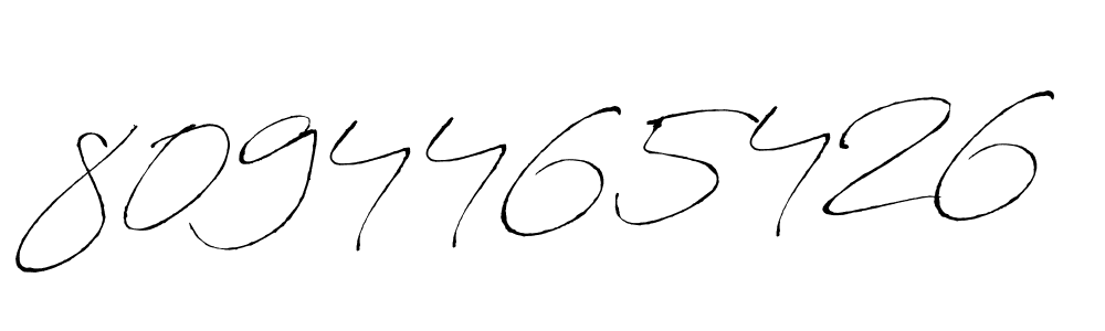 Use a signature maker to create a handwritten signature online. With this signature software, you can design (Antro_Vectra) your own signature for name 8094465426. 8094465426 signature style 6 images and pictures png