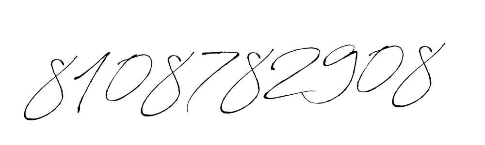 Make a beautiful signature design for name 8108782908. Use this online signature maker to create a handwritten signature for free. 8108782908 signature style 6 images and pictures png