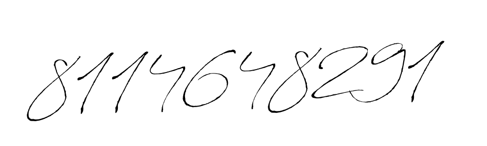 Create a beautiful signature design for name 8114648291. With this signature (Antro_Vectra) fonts, you can make a handwritten signature for free. 8114648291 signature style 6 images and pictures png