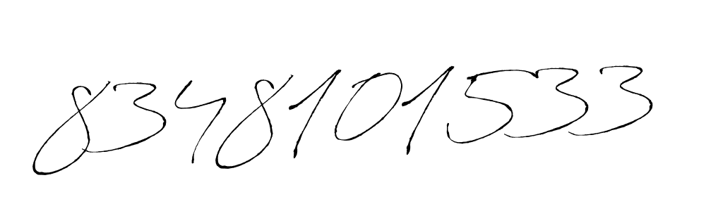 You should practise on your own different ways (Antro_Vectra) to write your name (8348101533) in signature. don't let someone else do it for you. 8348101533 signature style 6 images and pictures png