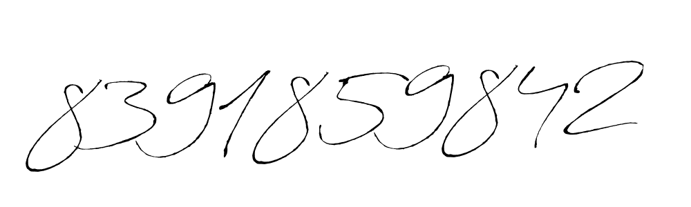 You can use this online signature creator to create a handwritten signature for the name 8391859842. This is the best online autograph maker. 8391859842 signature style 6 images and pictures png