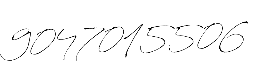 How to make 9047015506 name signature. Use Antro_Vectra style for creating short signs online. This is the latest handwritten sign. 9047015506 signature style 6 images and pictures png