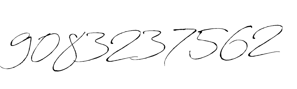 How to make 9083237562 signature? Antro_Vectra is a professional autograph style. Create handwritten signature for 9083237562 name. 9083237562 signature style 6 images and pictures png