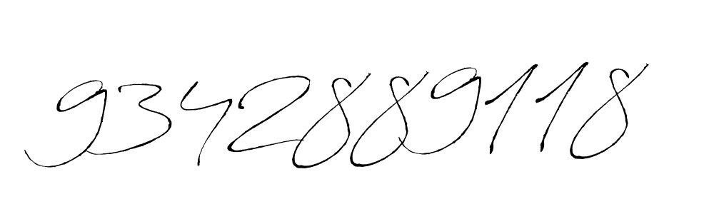 How to make 9342889118 signature? Antro_Vectra is a professional autograph style. Create handwritten signature for 9342889118 name. 9342889118 signature style 6 images and pictures png